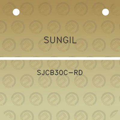 sungil-sjcb30c-rd