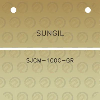 sungil-sjcm-100c-gr