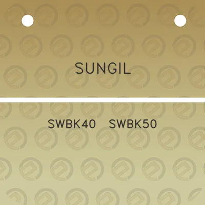 sungil-swbk40-swbk50