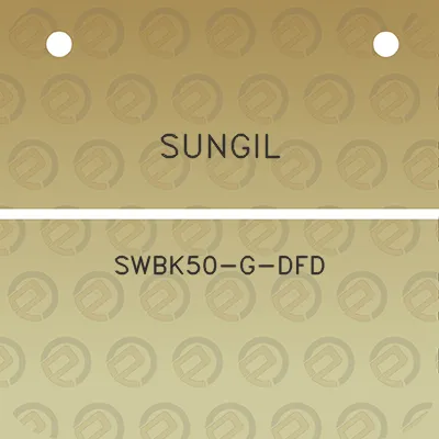 sungil-swbk50-g-dfd