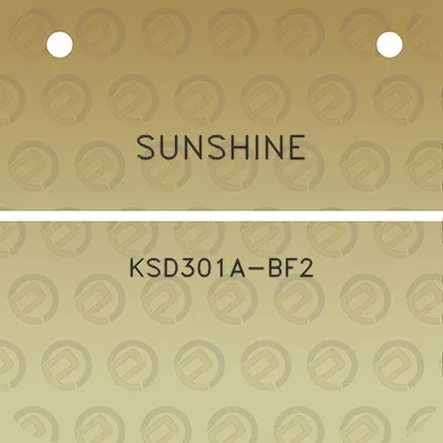 sunshine-ksd301a-bf2