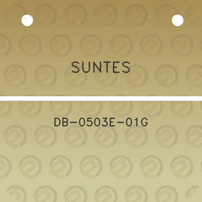 suntes-db-0503e-01g