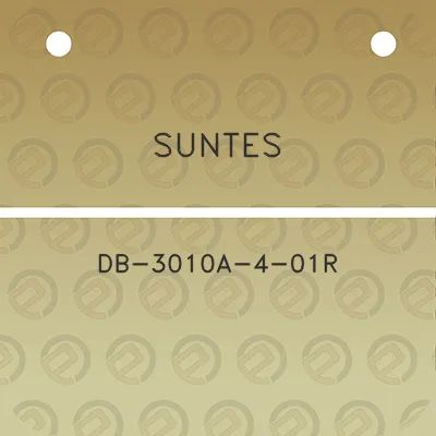 suntes-db-3010a-4-01r