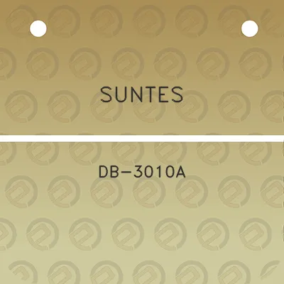 suntes-db-3010a