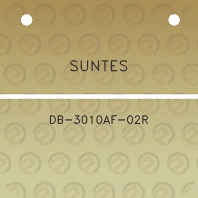 suntes-db-3010af-02r