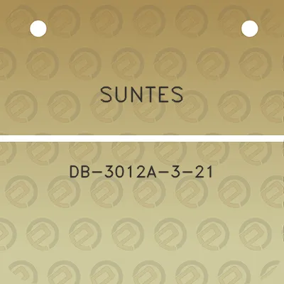 suntes-db-3012a-3-21