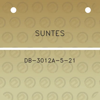 suntes-db-3012a-5-21