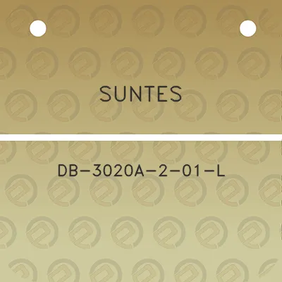 suntes-db-3020a-2-01-l