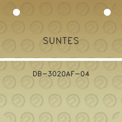 suntes-db-3020af-04