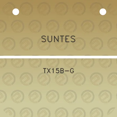 suntes-tx15b-g