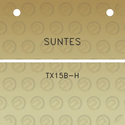 suntes-tx15b-h