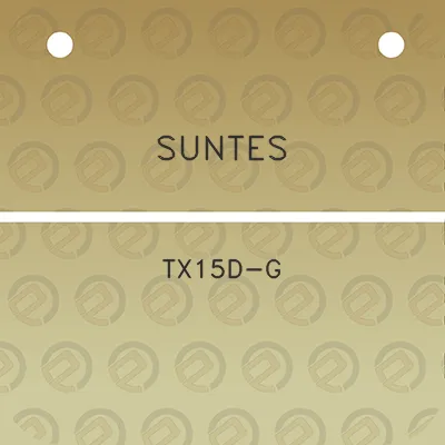 suntes-tx15d-g