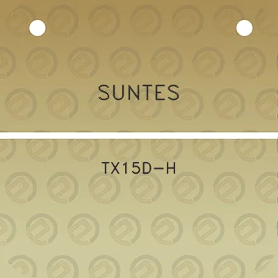 suntes-tx15d-h