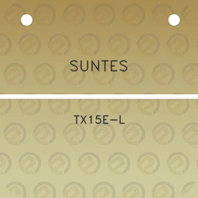 suntes-tx15e-l