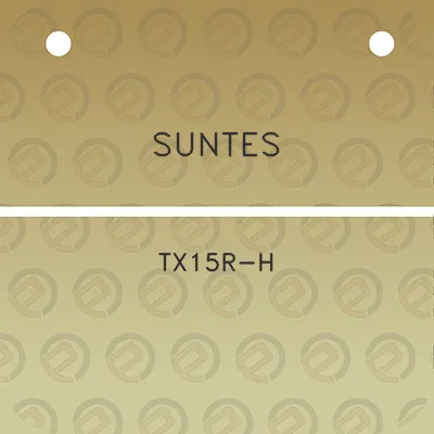 suntes-tx15r-h