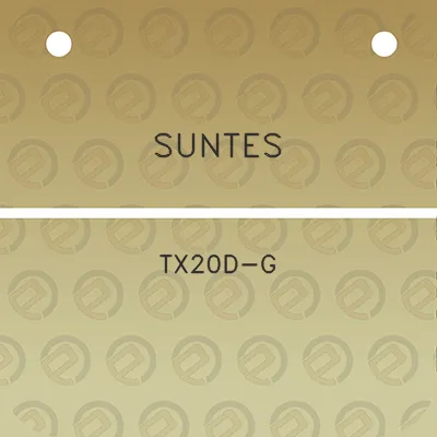 suntes-tx20d-g