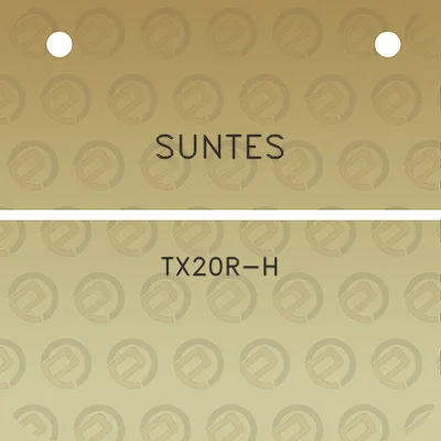 suntes-tx20r-h