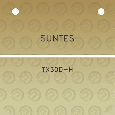 suntes-tx30d-h