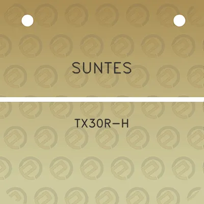 suntes-tx30r-h