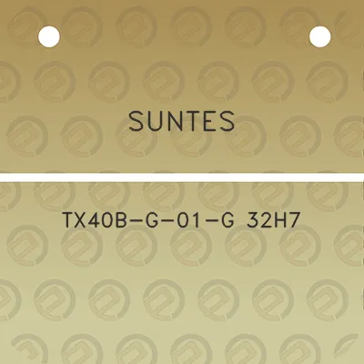 suntes-tx40b-g-01-g-32h7