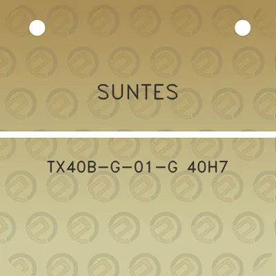 suntes-tx40b-g-01-g-40h7