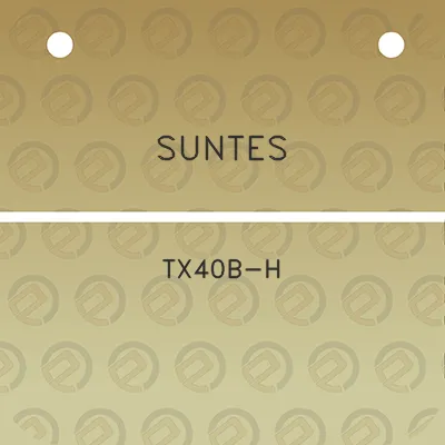 suntes-tx40b-h