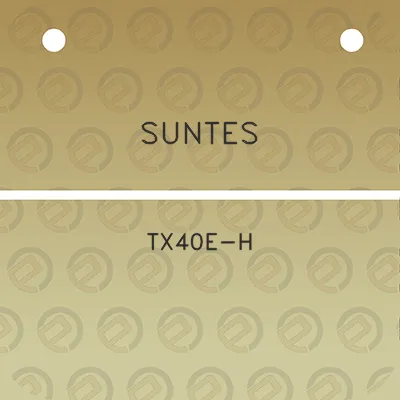 suntes-tx40e-h