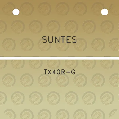 suntes-tx40r-g