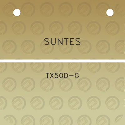 suntes-tx50d-g