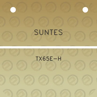 suntes-tx65e-h