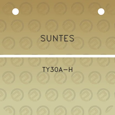 suntes-ty30a-h