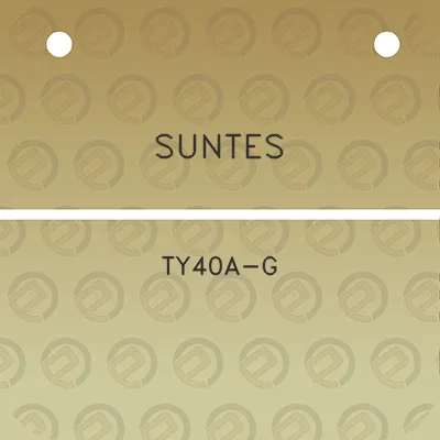 suntes-ty40a-g