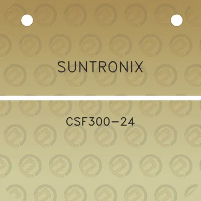 suntronix-csf300-24