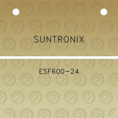 suntronix-esf600-24