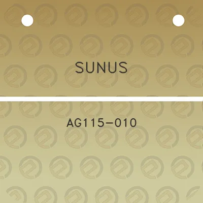 sunus-ag115-010