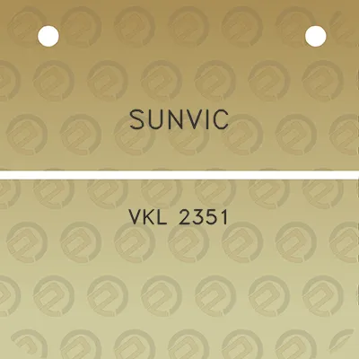 sunvic-vkl-2351