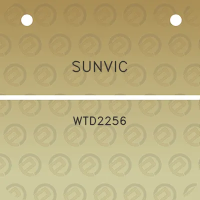 sunvic-wtd2256