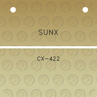 sunx-cx-422