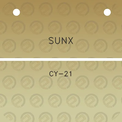 sunx-cy-21