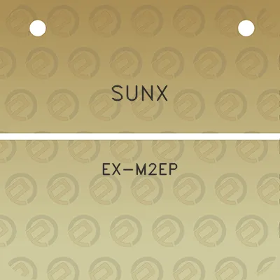 sunx-ex-m2ep