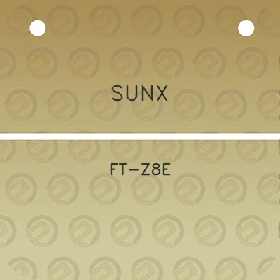 sunx-ft-z8e