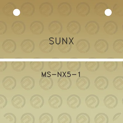 sunx-ms-nx5-1