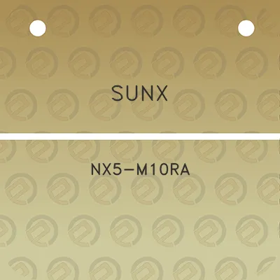 sunx-nx5-m10ra