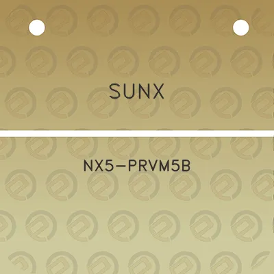 sunx-nx5-prvm5b