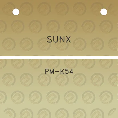 sunx-pm-k54