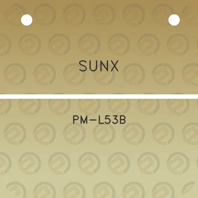 sunx-pm-l53b