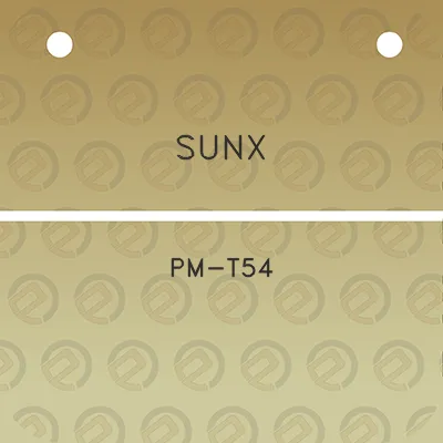 sunx-pm-t54