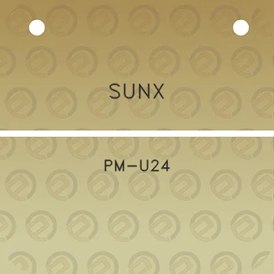 sunx-pm-u24