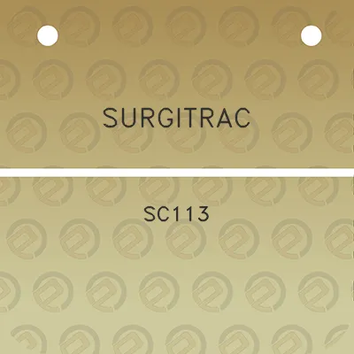 surgitrac-sc113