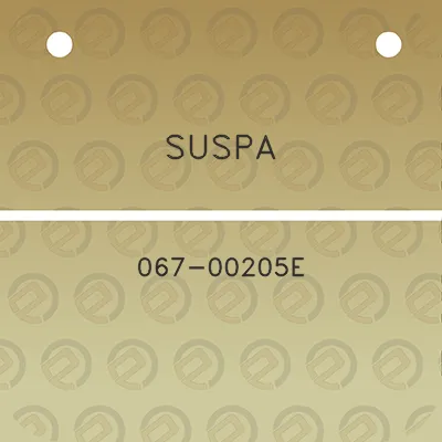 suspa-067-00205e